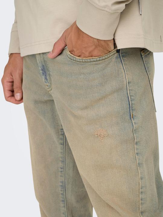 Actual product image Only & Sons ONSWEFT Niedrige Taille Normal geschnitten Jeans Slim Fit Jeans (28)