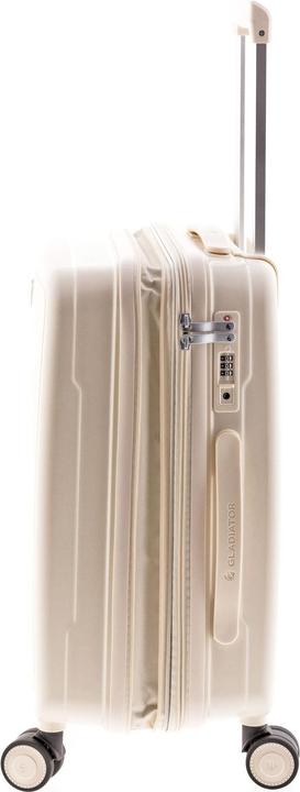 Actual product image Wüsthof 3500 4 Rollen Kabinentrolley 55 cm mit Dehnfalte (36 l, Hand luggage (up to 50 litres))