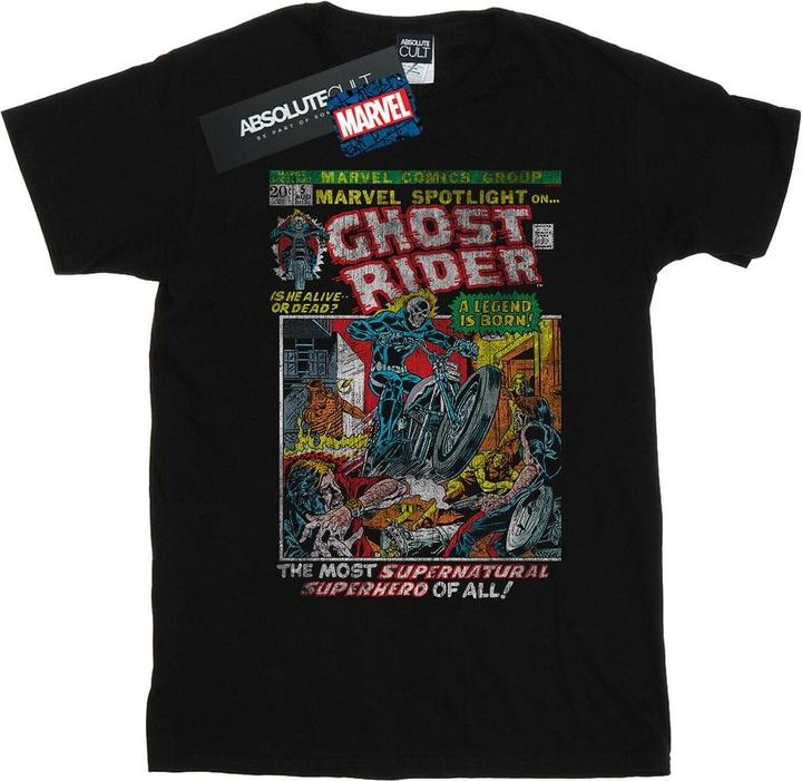 Produktbild Ghost Rider Distressed Spotlight TShirt (XL)