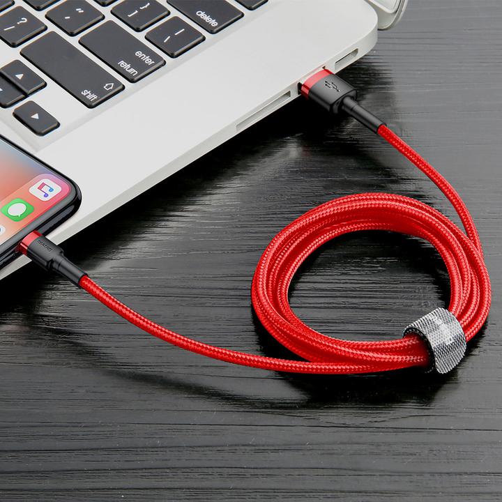 Actual product image Baseus Cafule Series for Apple (1 m, USB 2.0)