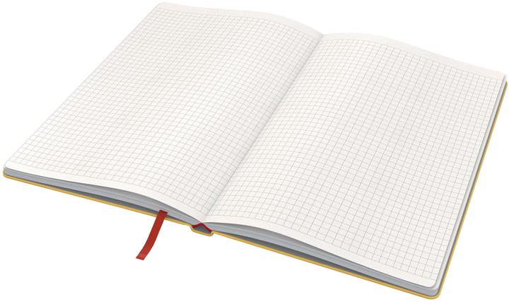 Image du produit Leitz Carnet de notes Cosy 14.8 x 21 cm, quadrillé, jaune (14.8 x 21 cm, Quadrillé, Couverture rigide)