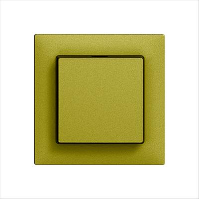 Image du produit Feller Kit de recouvrement interrupteur/bouton-poussoir, bel. 80 olive