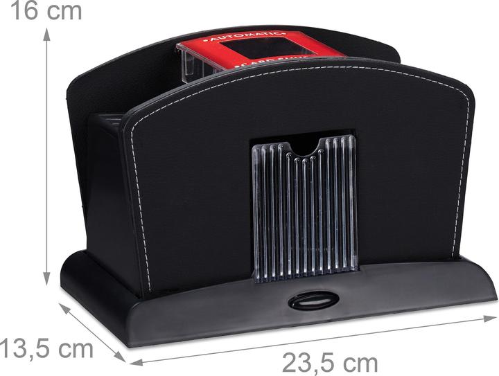 Immagine prodotto Relaxdays Mescolatore Automatico di Carte da Gioco, 4 Mazzi