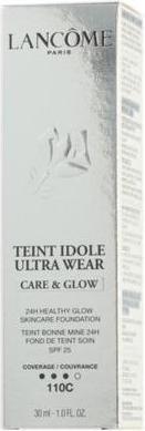 Immagine prodotto Lancôme Teint Idôle Ultra Wear Care & Glow Shade Fondotinta Liquido 110C 30ml (110C)