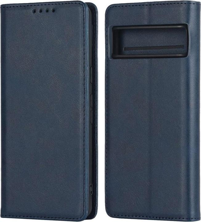 Cover-Discount Google Pixel 7 - Stand Flip Case Cover dark blue (Google Pixel 7)