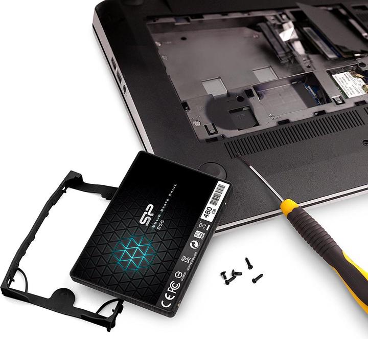 Image du produit Silicon Power Slim S55 (480 Go, 2.5")