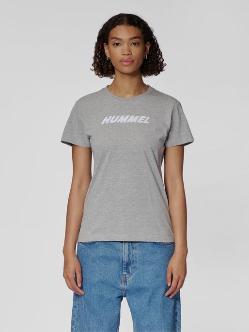Actual product image hummel Hmlelemental Logo Cotton Tee Woman (L)