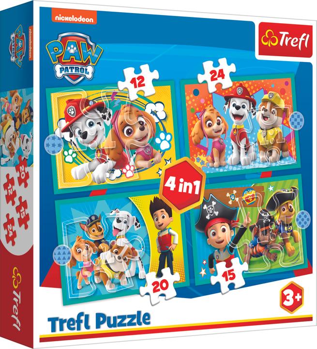 Trefl Paw Patrol 4 in 1 (71 Teile)