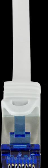 Image du produit LogiLink Câble patch Ultraflex, cat.6A, S/FTP, 0,5 m, gris (S/FTP, CAT6a, 0.50 m)