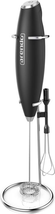 Produktbild Arendo Milchaufschäumer Batteriebetriebener Handaufschäumer, Dual-Quirl & Schneebesen, leise, 13.000 U/min