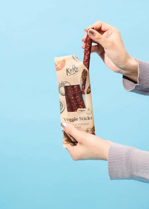 Produktbild KoRo Veganer Bio Snack nach Salami-Art (80 g)