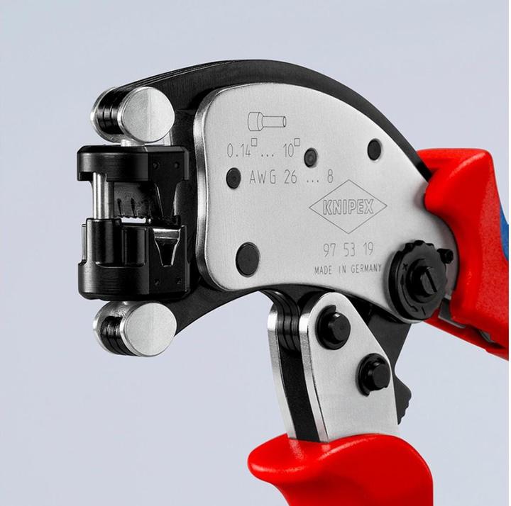 Produktbild Knipex Selbsteinst. Crimpzange f.Aderendhülsen (200 mm)