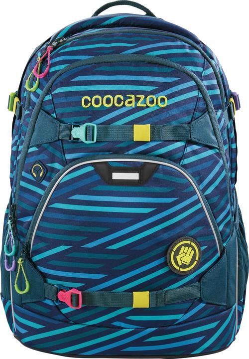Actual product image Coocazoo ScaleRale Zebra Stripe Blue (30 l)