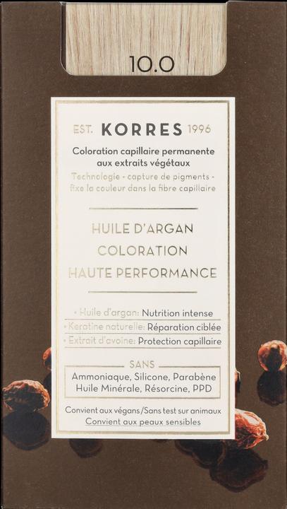 Immagine prodotto Korres Colore per capelli all'olio di argan (No. 10.0 - Biondo platino)
