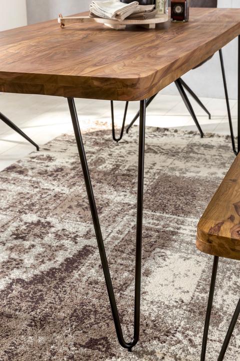 Produktbild FineBuy Esstisch Braun (180 x 76 x 80 cm)