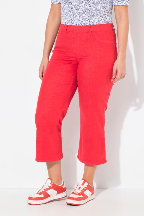 Produktbild Ulla Popken Jeansculotte Mary, weites Bein, Elastikbund (54)