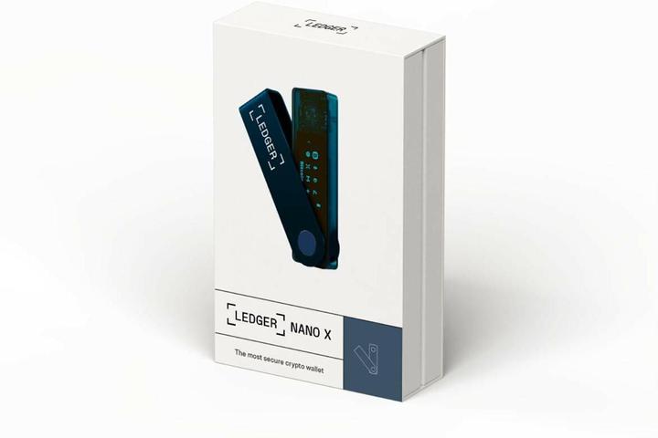 Actual product image Ledger Nano X - Sapphire Blue (Bitcoin, Ethereum Classic, Others)