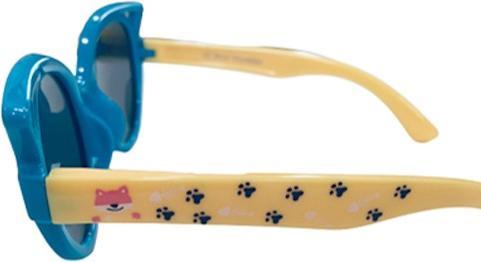Image du produit Bekos Lunettes de soleil enfants chat bleu / jaune polarisé