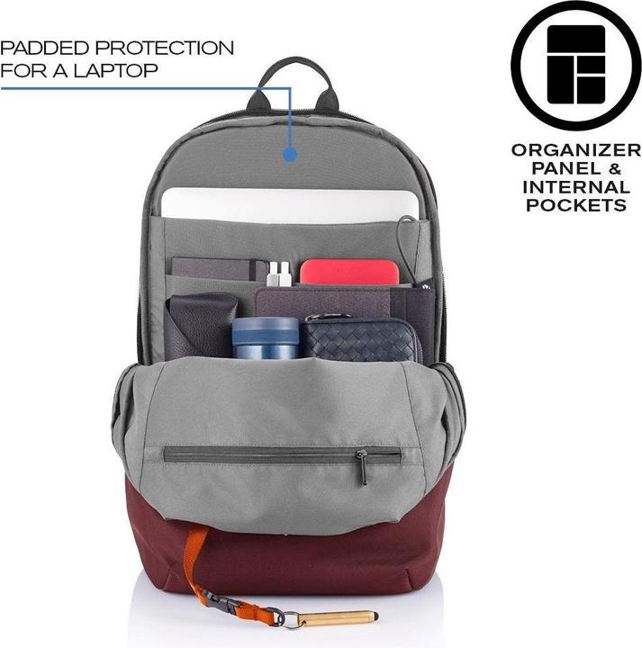 Actual product image XD Design Bobby Soft rucksack, red (16 l)