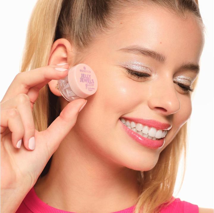 Image du produit essence JELLY JEWELS glitter eyeshadow topper fard à paupières (02 Celestial Shimmer)
