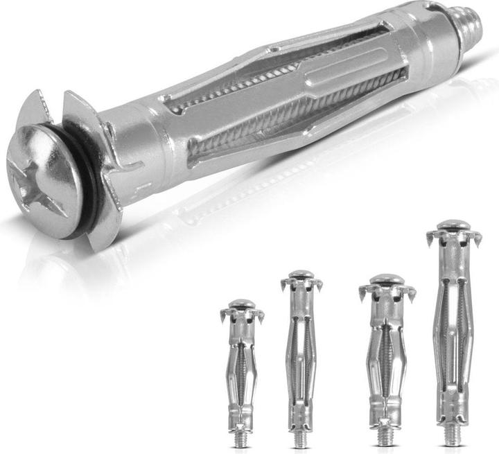 Produktbild Stahlwerk Hohlraumdübel-Zange im Set mit Metall-Hohlraumdübeln 72-teilig (72 Stk.)