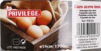 Produktbild Privilege 18cm Edelstahl Kochtopf Privileg (Kochtopf, Stahl)