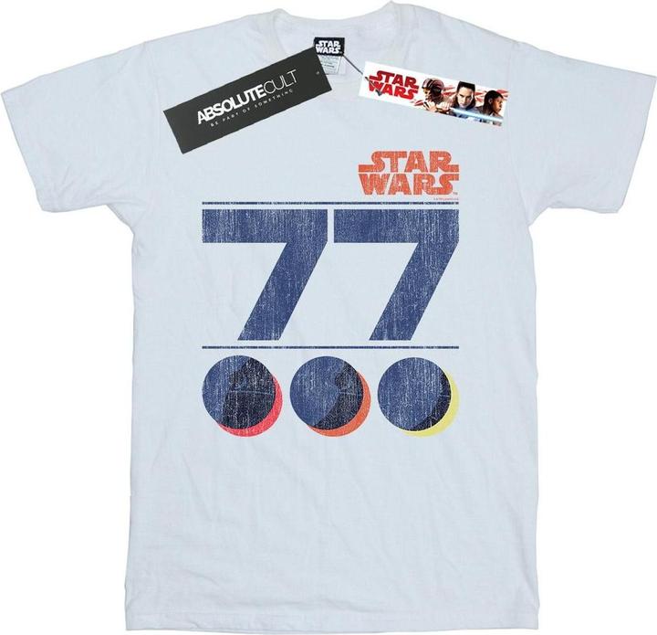 Star Wars Retro 77 Death Star TShirt (M)
