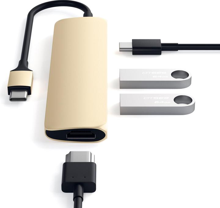 Actual product image Satechi St-Cmag (USB-C, 4 Ports)
