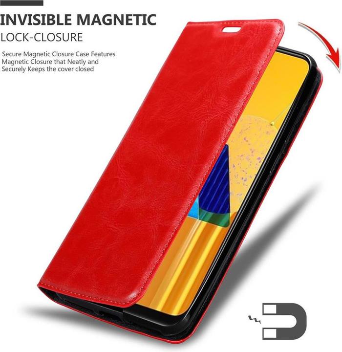 Immagine prodotto Cadorabo Copertina magnetica invisibile del libro (Samsung Galaxy M30s, Samsung Galaxy M21)