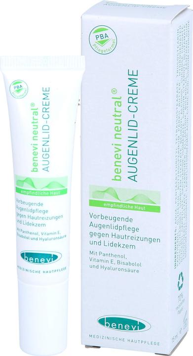 Produktbild Benevi NEUTRAL Augenlid-Creme, 15 ml Creme (15 ml, Tag)