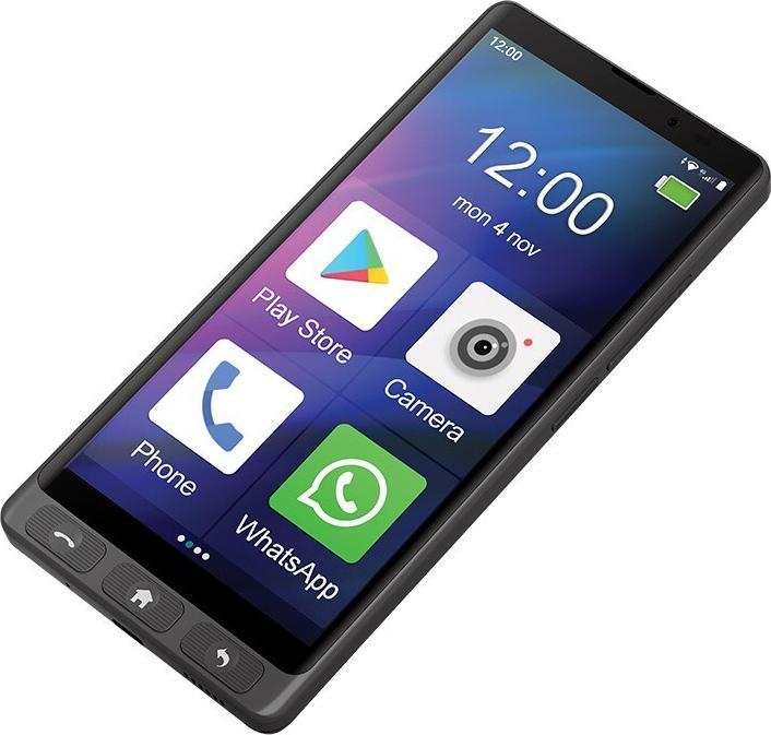 Image du produit Maxcom Smartphone pour seniors MS601 4G (étui transparent, 4G)