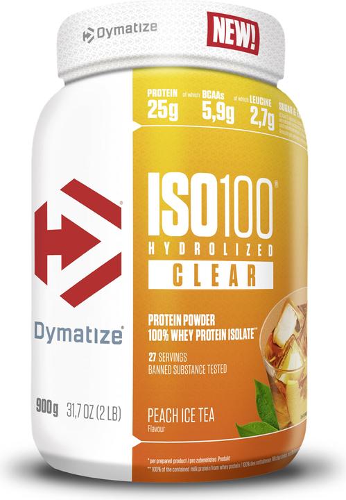 Dymatize ISO100 Clear Whey (Peach Iced Tea, 1 pcs., 900 g)