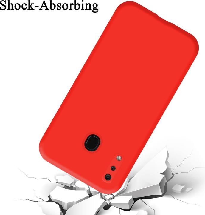 Image du produit Cadorabo TPU Liquid Silicone Case Cover (Samsung Galaxy A20, Samsung Galaxy M10s, TCL A30)