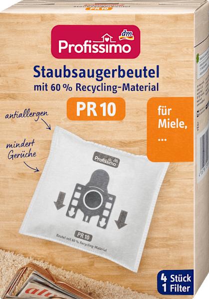 Produktbild dm Profissimo Staubsaugerbeutel PR 10 (4 x)