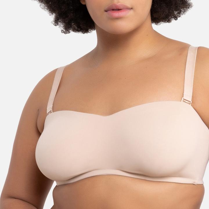Produktbild La Redoute Collections Bandeau-BH aus Mikrofaser (85 C)