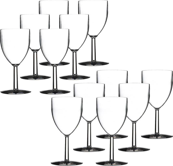 Actual product image Mepal Wine glasses (20 cl, 12 Glasses, Wine glasses set)