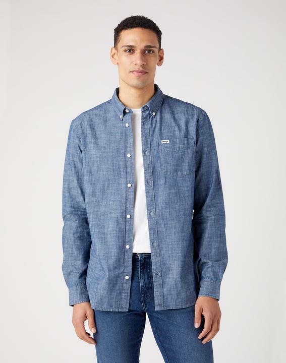 Wrangler 1 Pocket Button Down Shirt (S)
