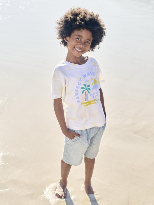 Image du produit Vertbaudet Jungen Jeans-Shorts mit Dehnbund, Bundweite verstellbar (134)