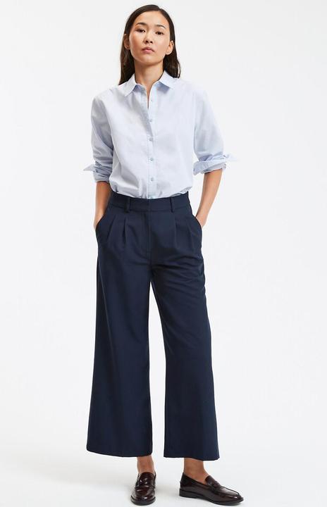 Produktbild La Redoute Collections Weite Bundfaltenhose (48)