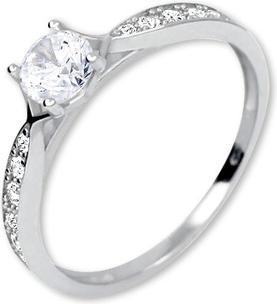 Actual product image Brilio Beautiful ring with crystals 229 001 00753 07 - Circuit: 57 mm (57)