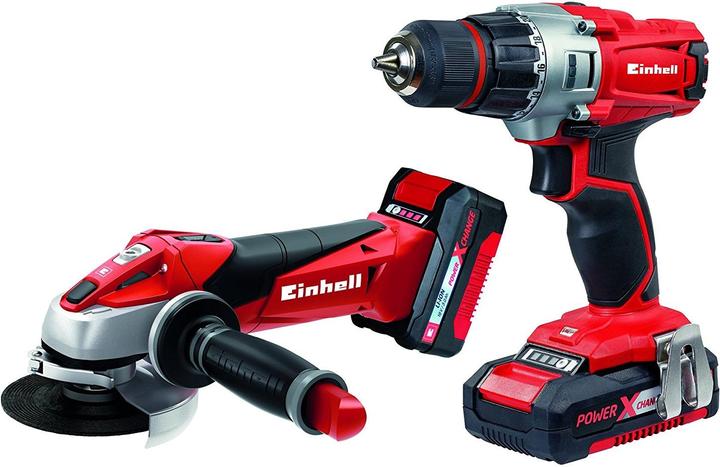 Einhell TE-TK 18 Li Kit (CD+AG) Power-X-Change (Oplaadbare batterij)