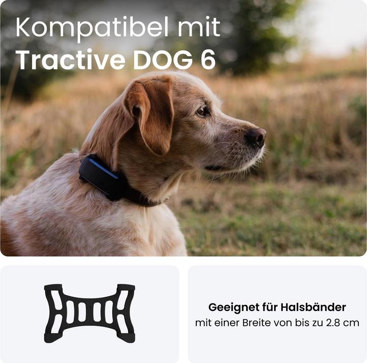 Actual product image Tractive GPS Dog 6 - Rubber Clips (Dog, Dog sport)