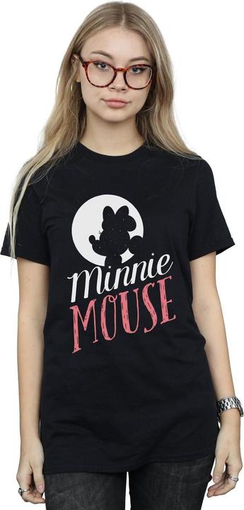 Immagine prodotto Disney Minnie Mouse Moon Silhouette Maglietta Ampia Donna (XL)
