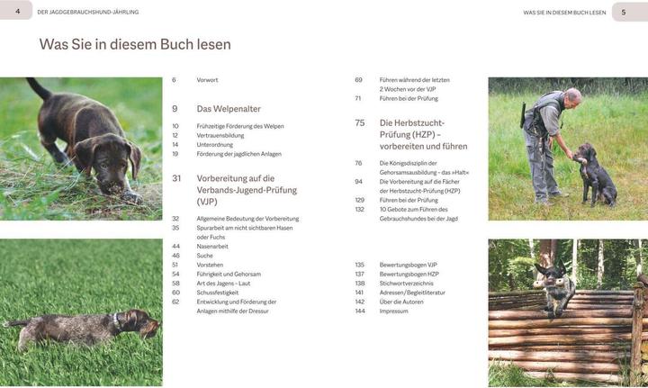 Image du produit Der Jagdgebrauchshund-Jährling (Allemand, Uwe Tabel, 2023)