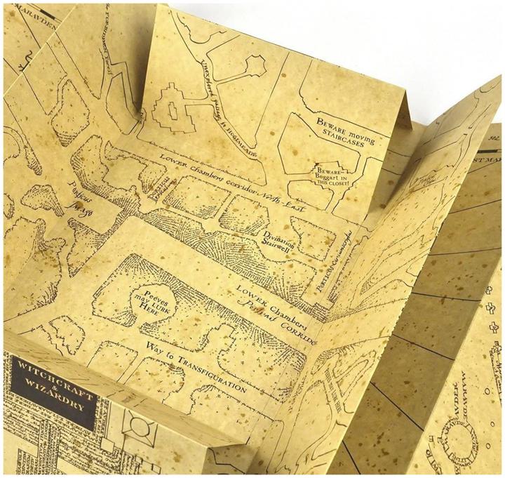 Produktbild Noble Collection Harry Potter Replik 1/1 Die Karte des Herumtreibers (Deutsch)