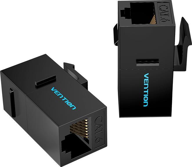 Produktbild Vention Keystone Jack Cat.6 UTP IPGB0, black (Keystone Modul)
