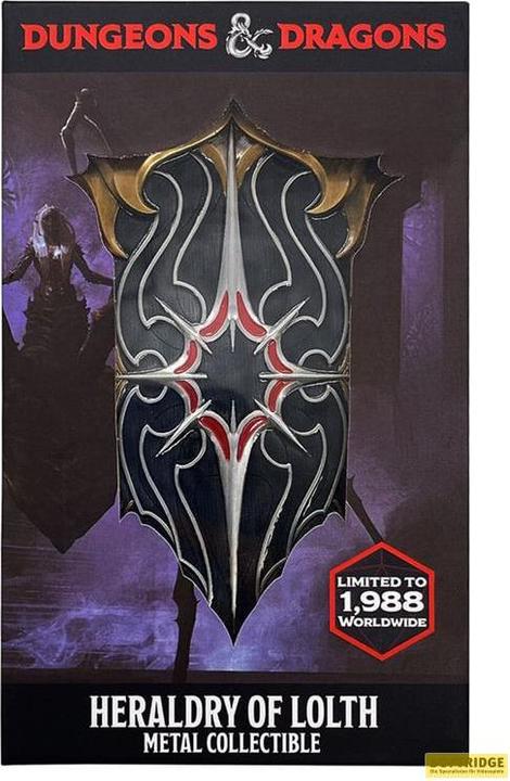 Produktbild Fanattik Dungeons & Dragons Lingot 50th Anniversary Spider Queen Limited Edition