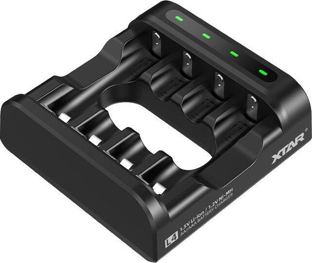 Produktbild Xtar Li-Ion / Ni-MH Akku-Ladegerät L4 (Ladegerät inkl. Akku)
