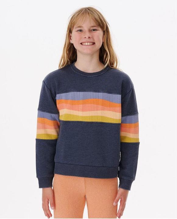 Produktbild Rip Curl Melting Waves Crew Mädchen Sweatshirt -Mädchen (10)