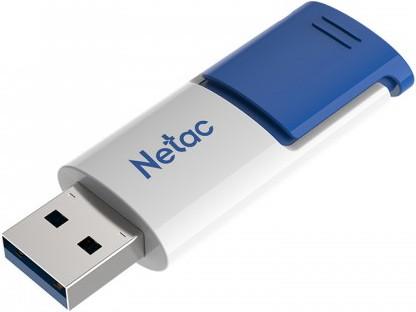 Produktbild Netac U182 Blue USB3.0 Flash Drive 32GB, retractable - White Blue (32 GB)